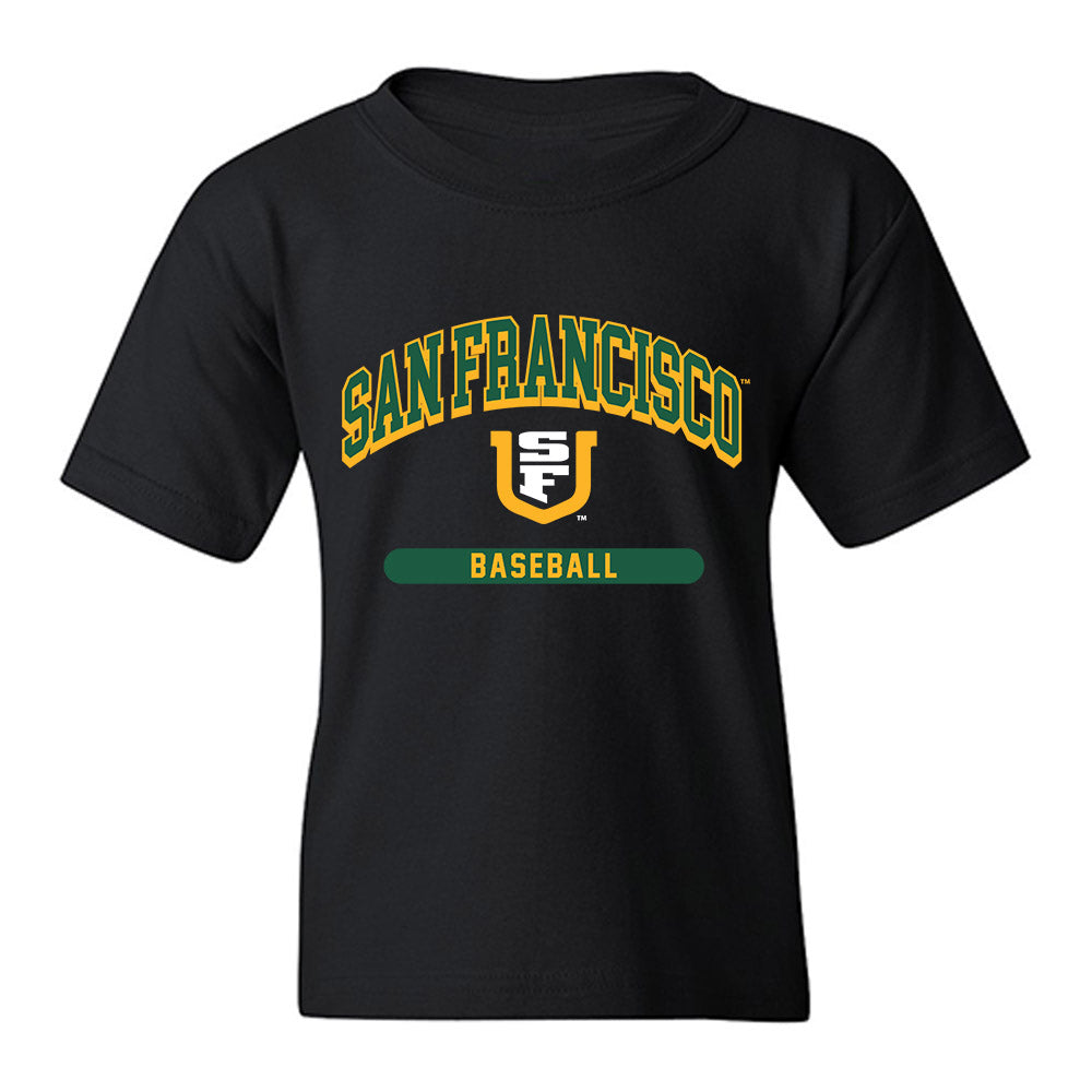 USFCA - NCAA Baseball : Alan Gonzalez - Classic Shersey Youth T-Shirt-0