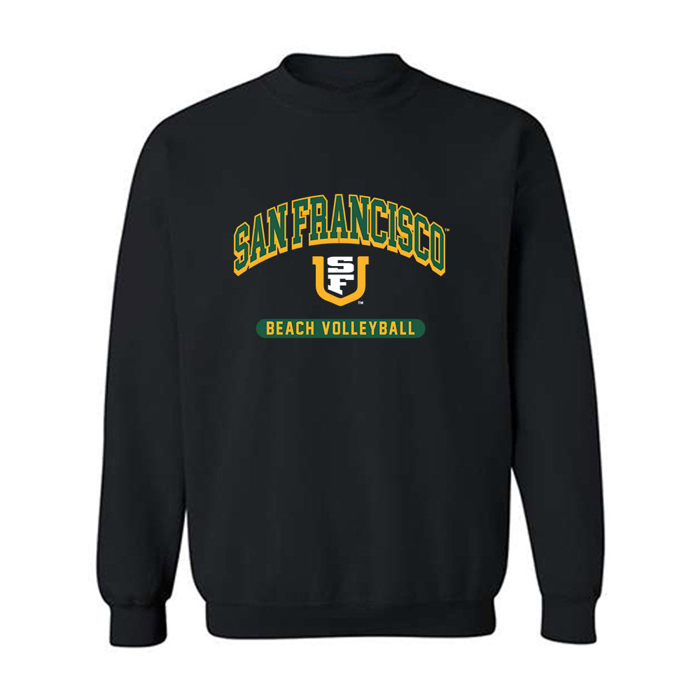 USFCA - NCAA Beach Volleyball : Scarlett McClung - Classic Shersey Crewneck Sweatshirt-0