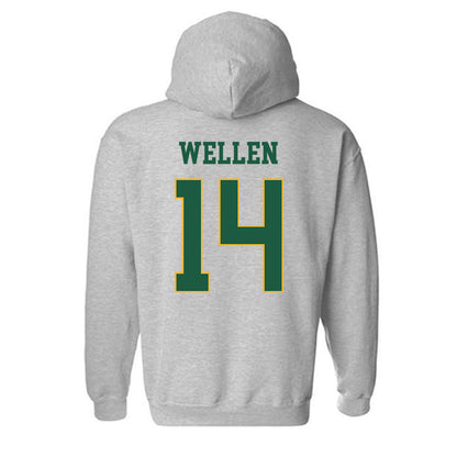 USFCA - NCAA Baseball : Braden Wellen - Classic Shersey Hooded Sweatshirt-1
