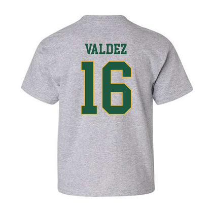 USFCA - NCAA Baseball : Adrian Valdez - Classic Shersey Youth T-Shirt-1