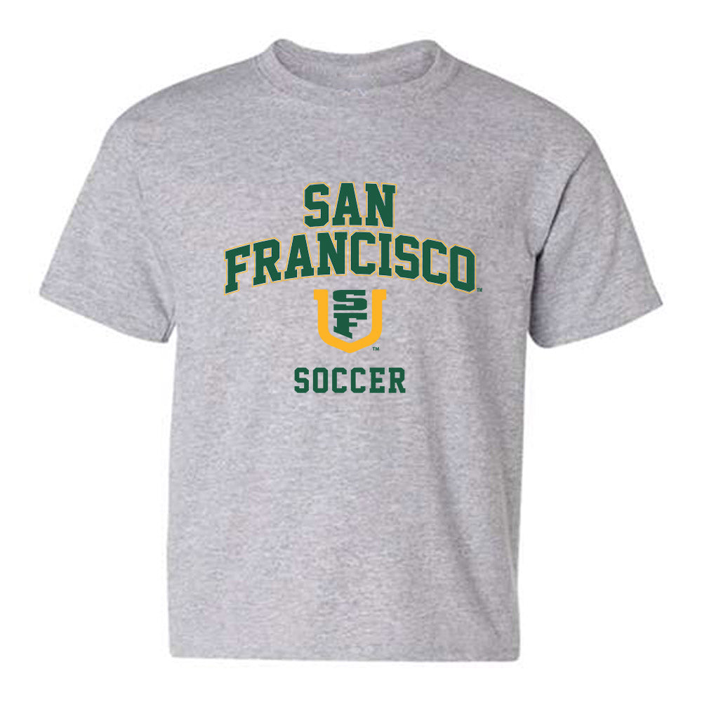 USFCA - NCAA Men's Soccer : David Raphael - Classic Shersey Youth T-Shirt-0