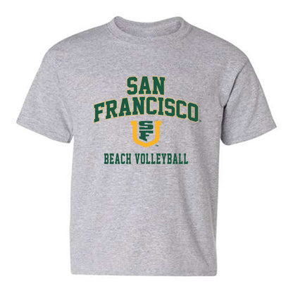 USFCA - NCAA Beach Volleyball : Lucy Speier - Classic Shersey Youth T-Shirt-0