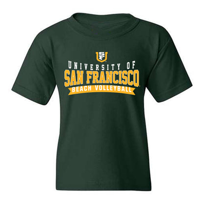 USFCA - NCAA Beach Volleyball : Lucy Speier - Classic Shersey Youth T-Shirt-0