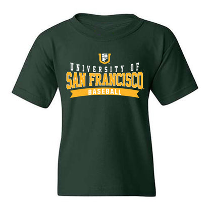USFCA - NCAA Baseball : Alan Gonzalez - Classic Shersey Youth T-Shirt-0