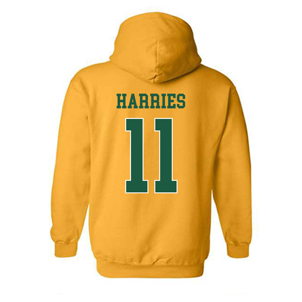 USFCA - NCAA Baseball : Tyler Harries - Classic Shersey Hooded Sweatshirt-1