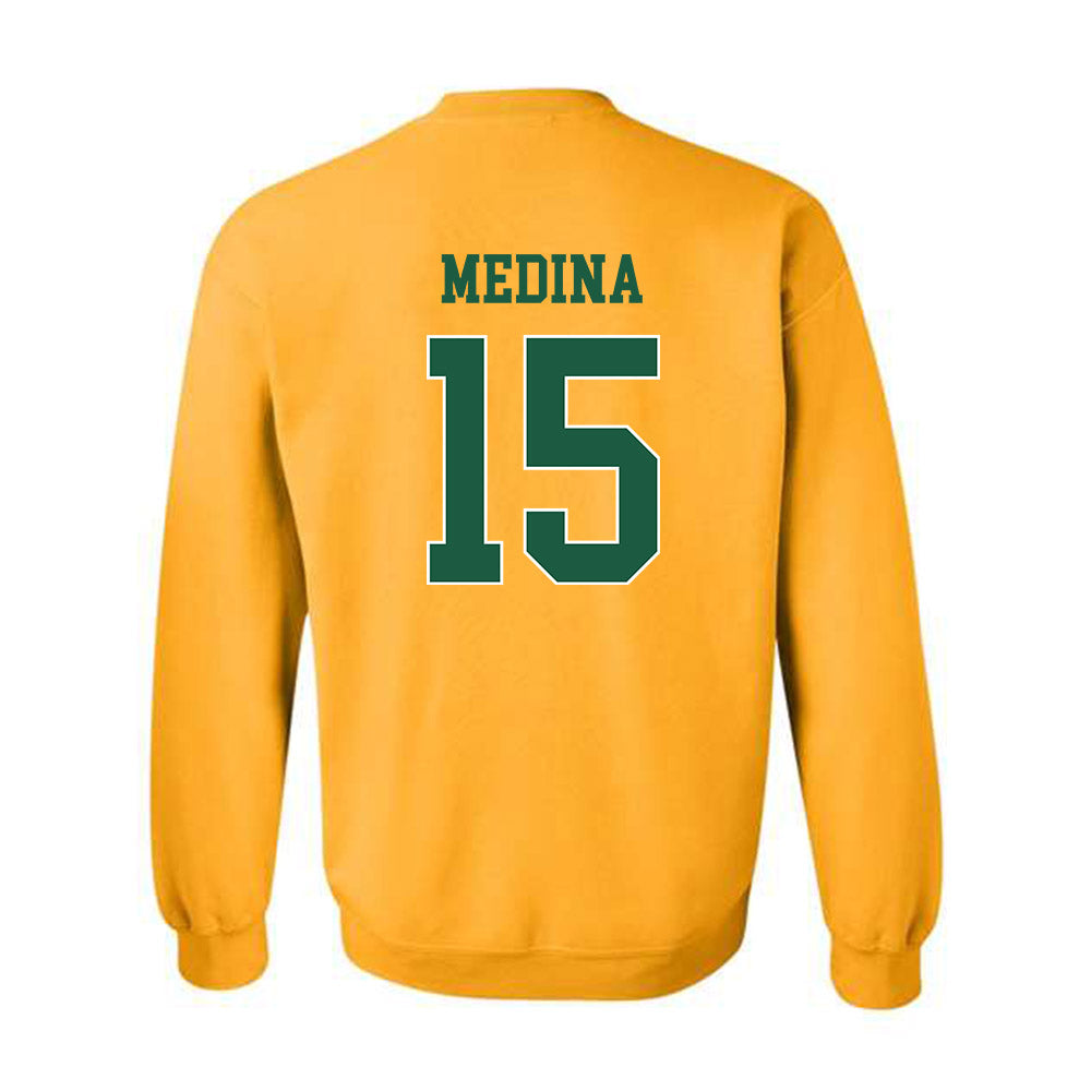 USFCA - NCAA Men's Soccer : Adrian Medina - Classic Shersey Crewneck Sweatshirt-1