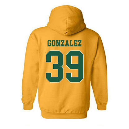 USFCA - NCAA Baseball : Alan Gonzalez - Classic Shersey Hooded Sweatshirt-1