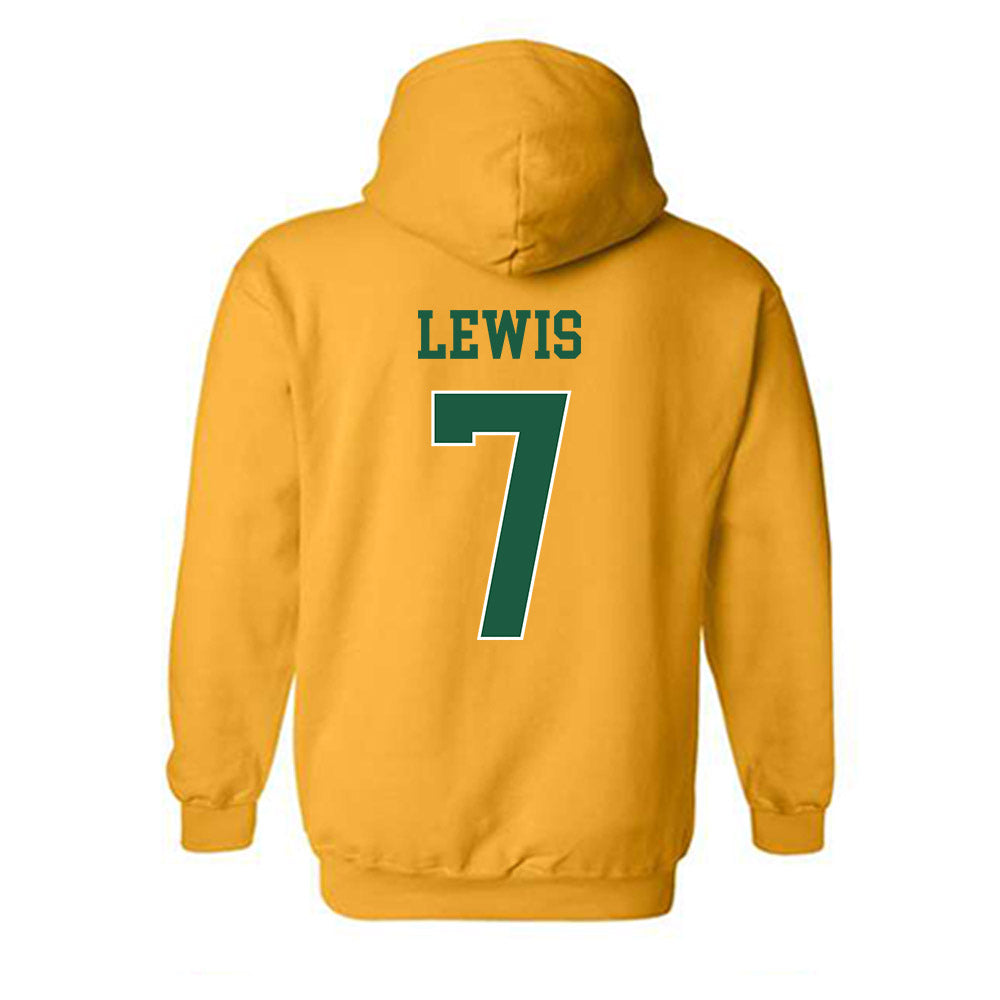 USFCA - NCAA Baseball : Jordan Lewis - Classic Shersey Hooded Sweatshirt-1