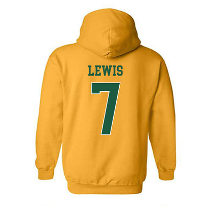 USFCA - NCAA Baseball : Jordan Lewis - Classic Shersey Hooded Sweatshirt-1