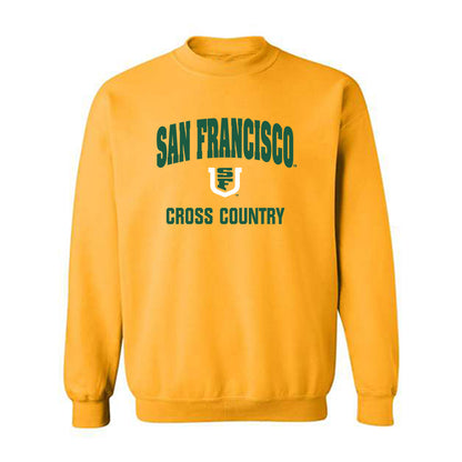 USFCA - NCAA Men's Cross Country : Jack Olney - Classic Shersey Crewneck Sweatshirt-0