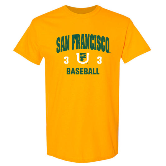 USFCA - NCAA Baseball : Zach Nagy - Classic Shersey T-Shirt-0