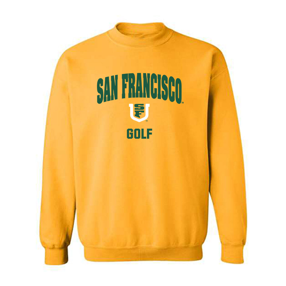 USFCA - NCAA Men's Golf : Henry Styles - Classic Shersey Crewneck Sweatshirt-0