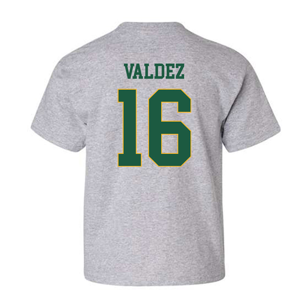 USFCA - NCAA Baseball : Adrian Valdez - Classic Shersey Youth T-Shirt-1