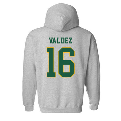 USFCA - NCAA Baseball : Adrian Valdez - Classic Shersey Hooded Sweatshirt-1