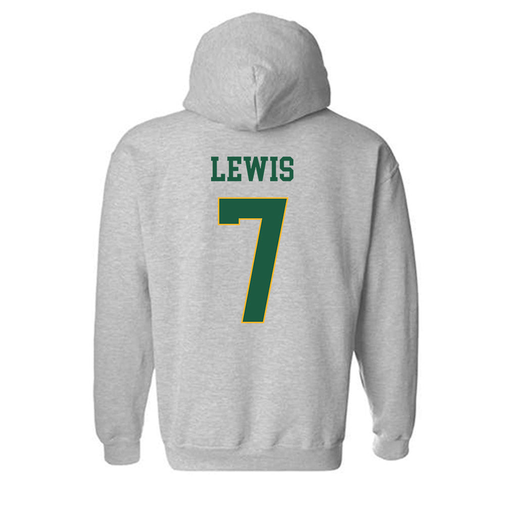 USFCA - NCAA Baseball : Jordan Lewis - Classic Shersey Hooded Sweatshirt-1