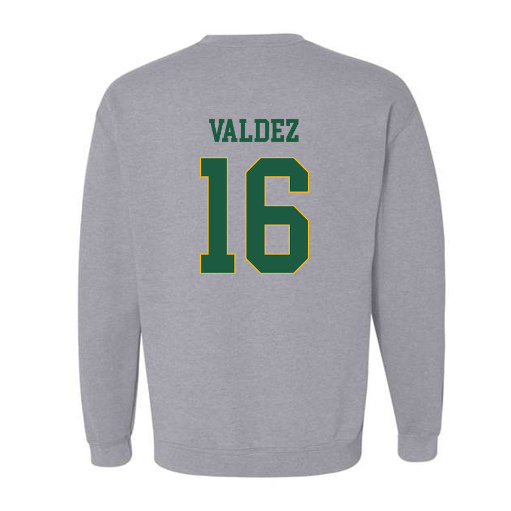 USFCA - NCAA Baseball : Adrian Valdez - Classic Shersey Crewneck Sweatshirt-1