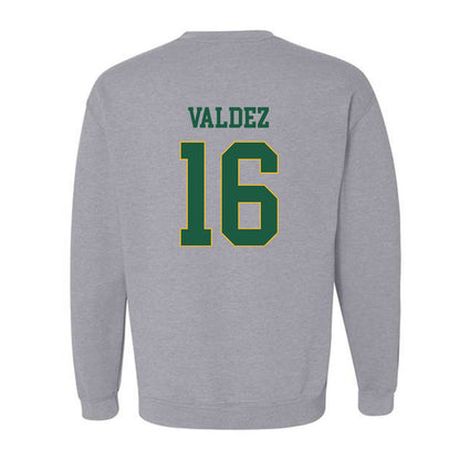 USFCA - NCAA Baseball : Adrian Valdez - Classic Shersey Crewneck Sweatshirt-1