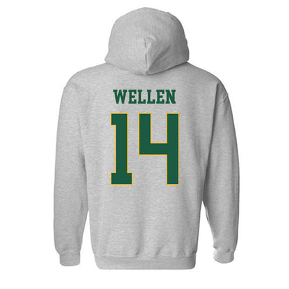 USFCA - NCAA Baseball : Braden Wellen - Classic Shersey Hooded Sweatshirt-1