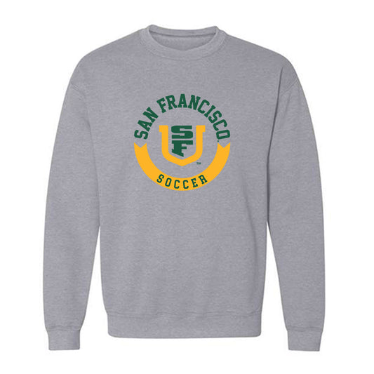 USFCA - NCAA Men's Soccer : Marco Trufelli-Smith - Classic Shersey Crewneck Sweatshirt-0