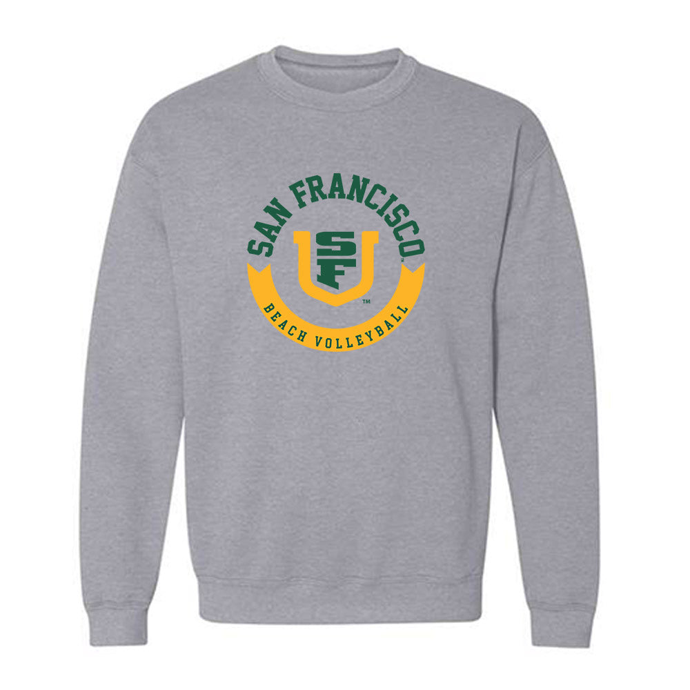 USFCA - NCAA Beach Volleyball : Makenzie Holden - Classic Shersey Crewneck Sweatshirt-0