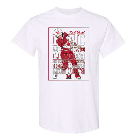 Miami of Ohio - Softball Alumni : Karli Spaid -  Individual Caricature T-Shirt