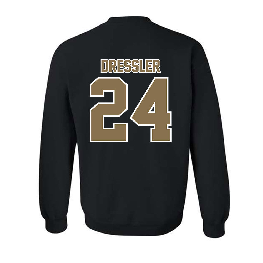 Bryant - NCAA Baseball : Justin Dressler - Classic Shersey Crewneck Sweatshirt-1