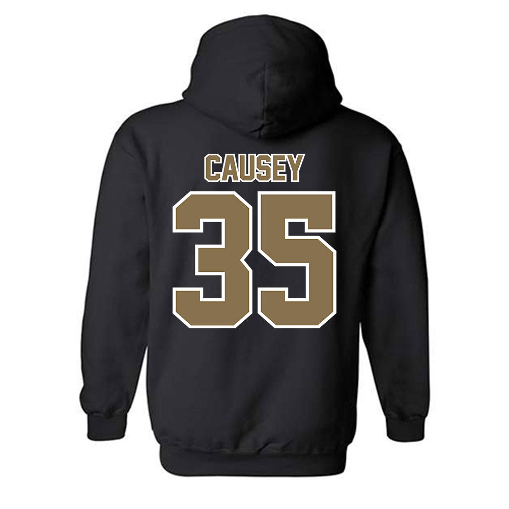 Bryant - NCAA Men's Soccer : Eric Causey - Classic Shersey Hooded Sweatshirt-1