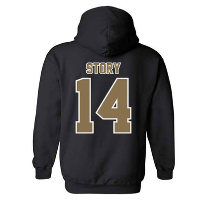 Bryant - NCAA Baseball : Hudson Story - Classic Shersey Hooded Sweatshirt-1