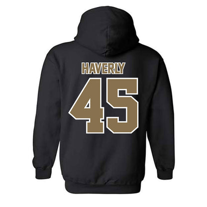 Bryant - NCAA Men's Lacrosse : Justin Haverly - Classic Shersey Hooded Sweatshirt-1