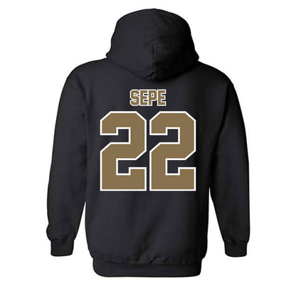 Bryant - NCAA Men's Basketball : Jason Sepe - Classic Shersey Hooded Sweatshirt-1