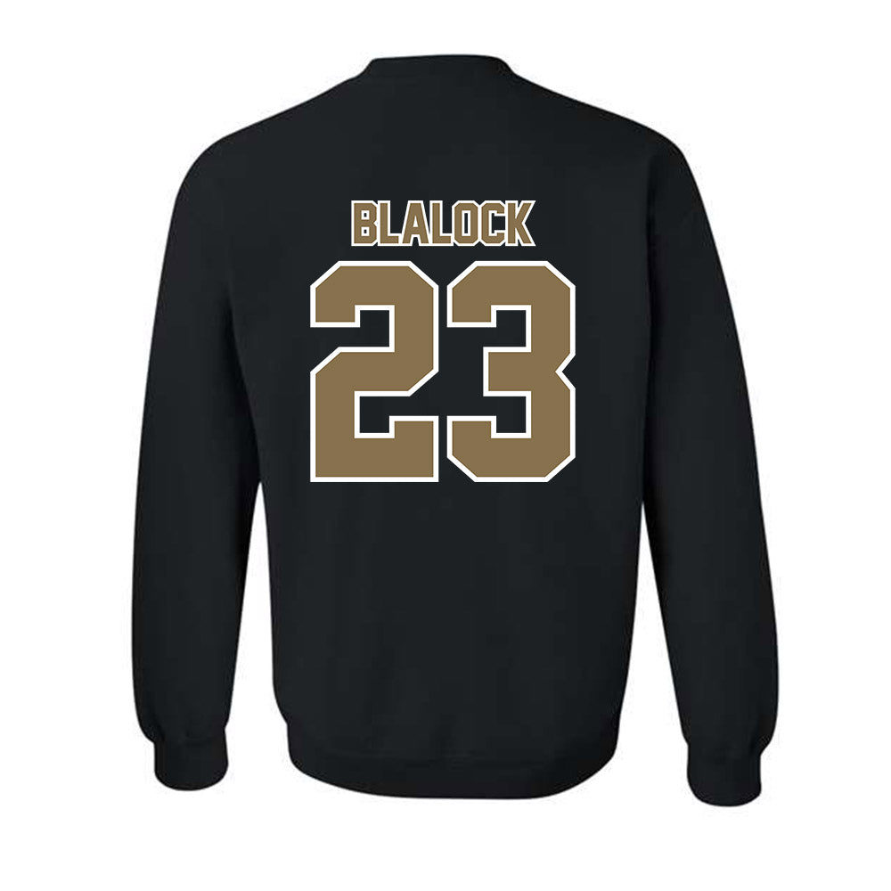 Bryant - NCAA Men's Lacrosse : Tyson Blalock - Classic Shersey Crewneck Sweatshirt-1
