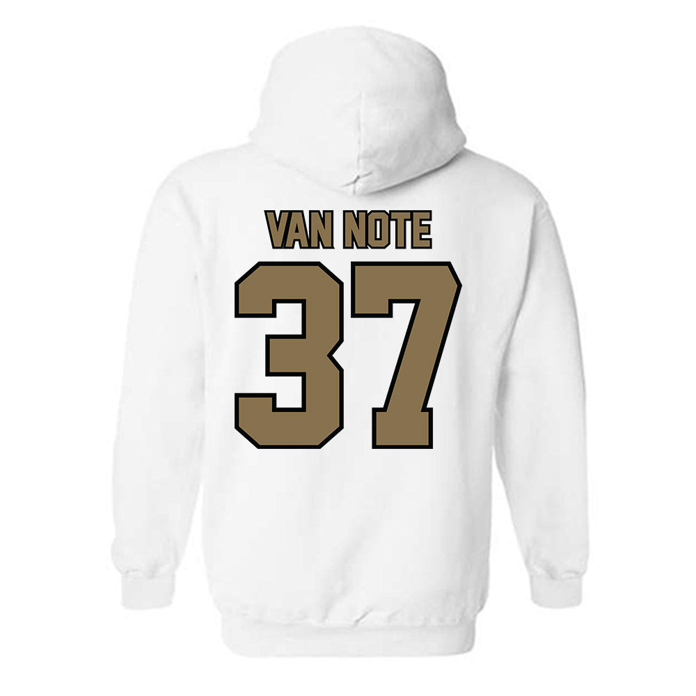 Bryant - NCAA Baseball : Patrick Van Note - Classic Shersey Hooded Sweatshirt-1