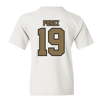 Bryant - NCAA Football : AJ Perez - Classic Shersey Youth T-Shirt-1