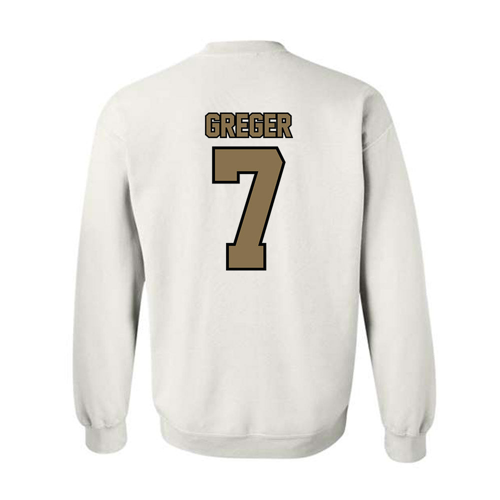 Bryant - NCAA Baseball : Gavin Greger - Classic Shersey Crewneck Sweatshirt-1