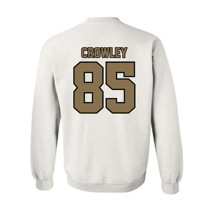 Bryant - NCAA Football : Brady Crowley - Classic Shersey Crewneck Sweatshirt-1