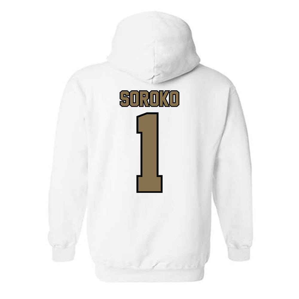 Bryant - NCAA Baseball : Cameron Soroko - Classic Shersey Hooded Sweatshirt-1