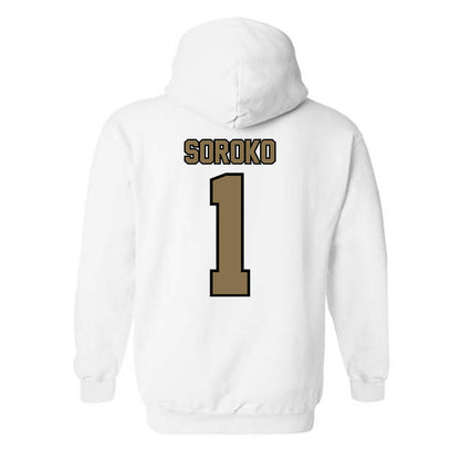 Bryant - NCAA Baseball : Cameron Soroko - Classic Shersey Hooded Sweatshirt-1