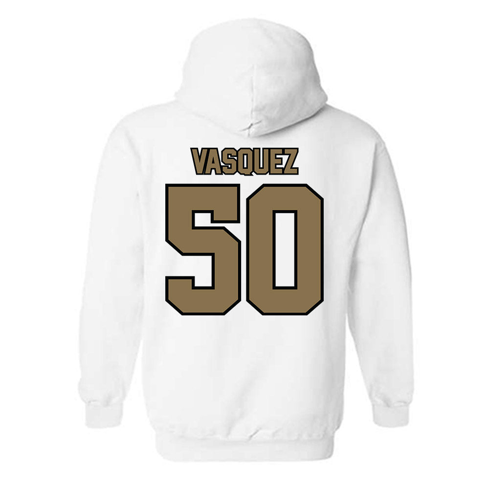 Bryant - NCAA Football : Hector Vasquez - Classic Shersey Hooded Sweatshirt-1