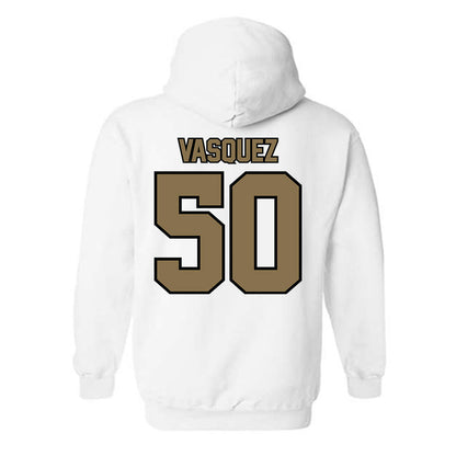 Bryant - NCAA Football : Hector Vasquez - Classic Shersey Hooded Sweatshirt-1