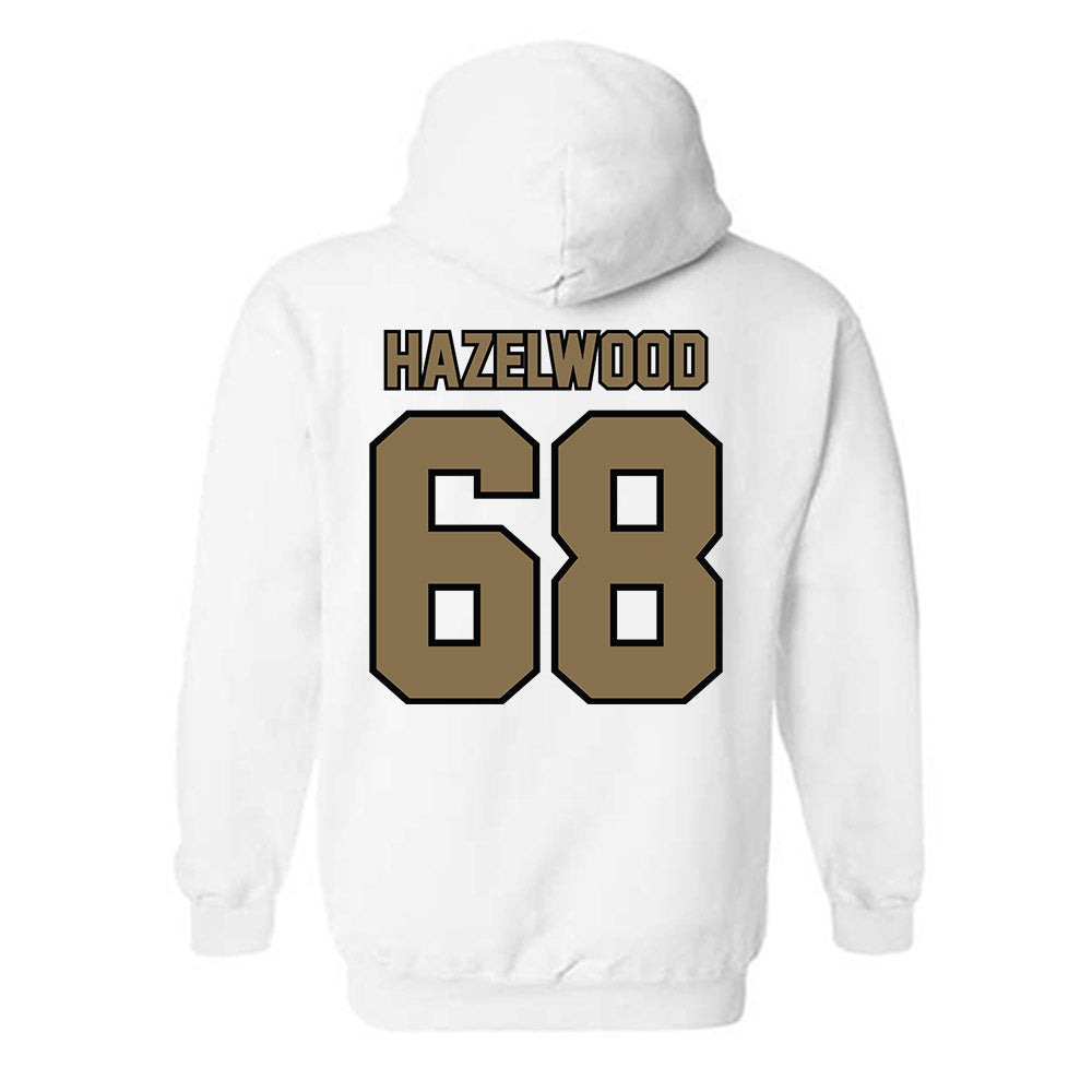 Bryant - NCAA Football : Jayden Hazelwood - Classic Shersey Hooded Sweatshirt-1