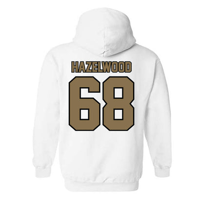Bryant - NCAA Football : Jayden Hazelwood - Classic Shersey Hooded Sweatshirt-1