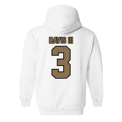 Bryant - NCAA Men's Basketball : Aaron Davis III - Classic Shersey Hooded Sweatshirt-1