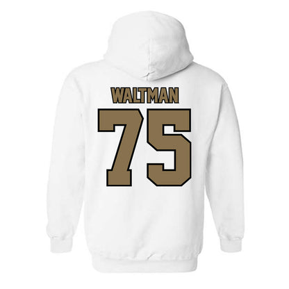 Bryant - NCAA Football : Jake Waltman - Classic Shersey Hooded Sweatshirt-1