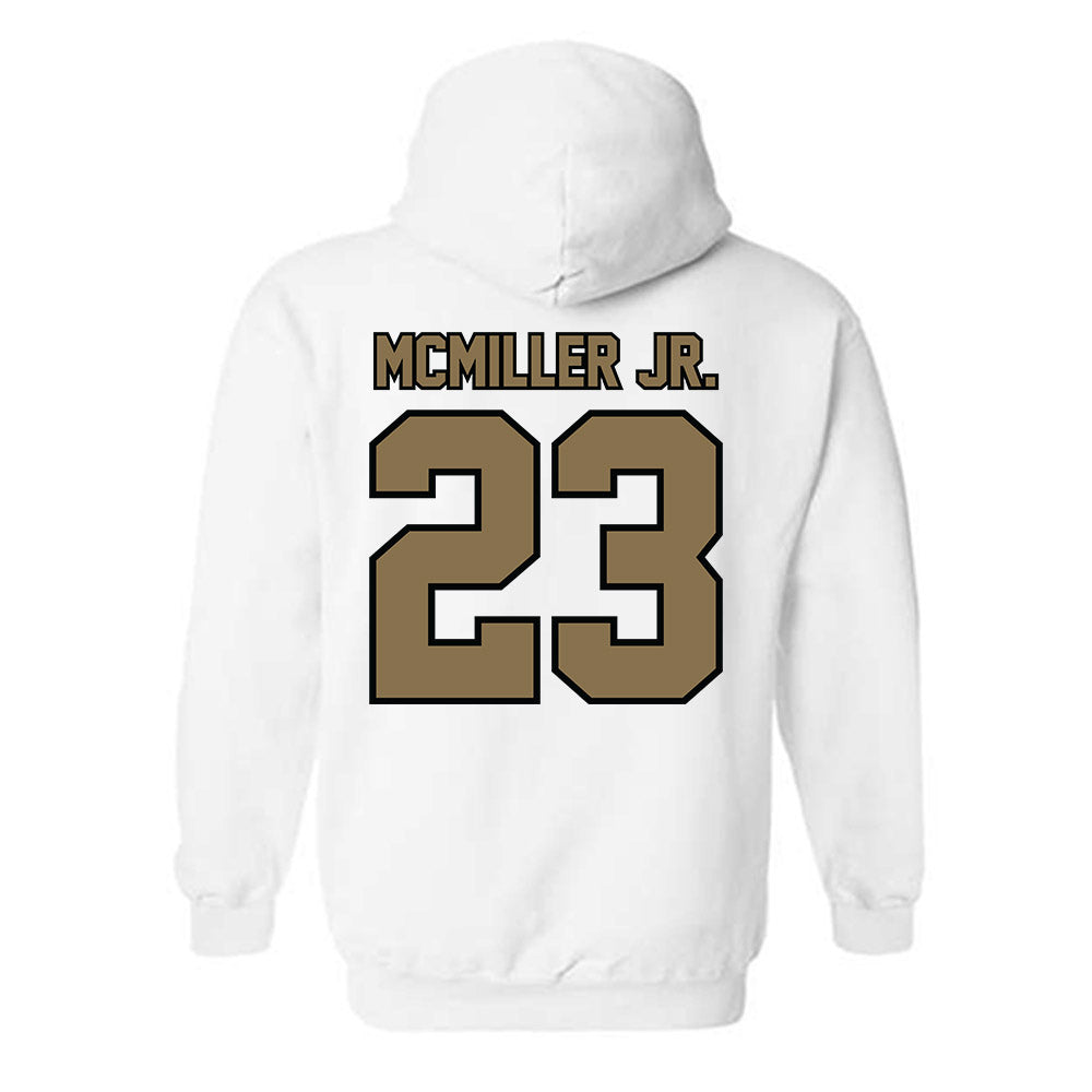 Bryant - NCAA Football : Omaris McMiller Jr. - Classic Shersey Hooded Sweatshirt-1