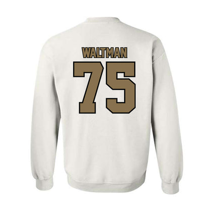Bryant - NCAA Football : Jake Waltman - Classic Shersey Crewneck Sweatshirt-1