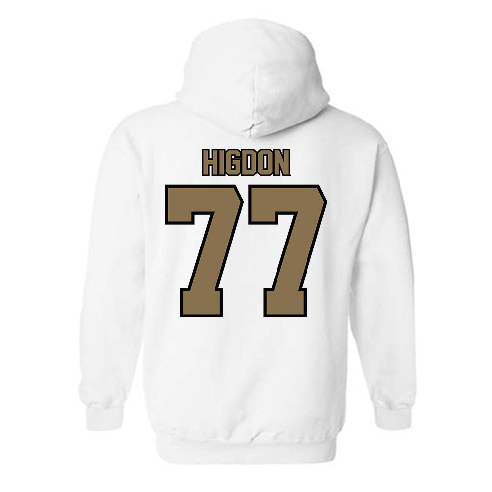 Bryant - NCAA Men's Lacrosse : Gunnar Higdon - Classic Shersey Hooded Sweatshirt-1