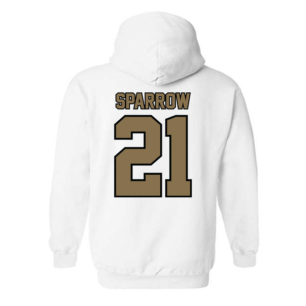Bryant - NCAA Football : Nelson Sparrow - Classic Shersey Hooded Sweatshirt-1