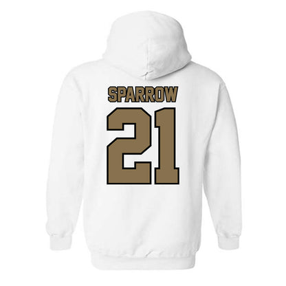Bryant - NCAA Football : Nelson Sparrow - Classic Shersey Hooded Sweatshirt-1