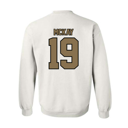 Bryant - NCAA Men's Lacrosse : Quinn McKay - Classic Shersey Crewneck Sweatshirt-1