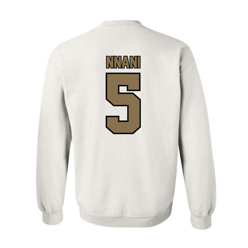 Bryant - NCAA Men's Basketball : Onyx Nnani - Classic Shersey Crewneck Sweatshirt-1